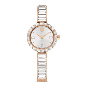 Swarovski Matrix rannekello, ruusukullanvärinen ja kirkkaat kristallit, 5677484