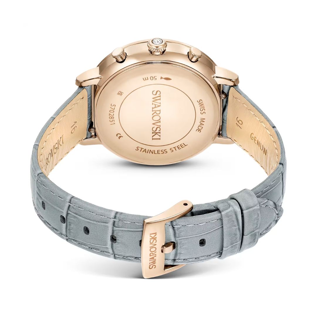 Swarovski Matrix Watch, Champagne Gold and White Crystals, 5702851