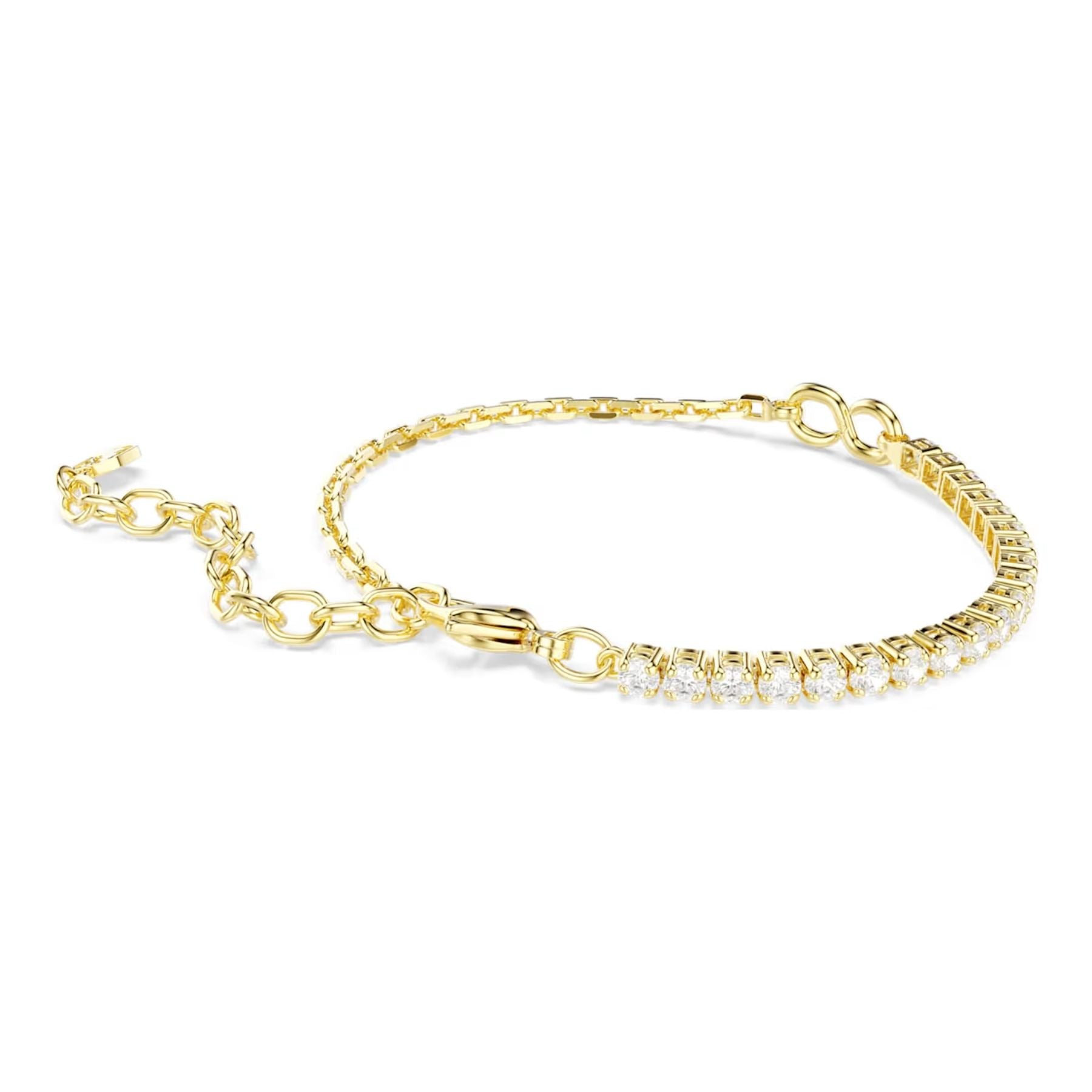 Swarovski Matrix rannekoru, keltakullattu ja kirkkaat zirkonit, 5753925