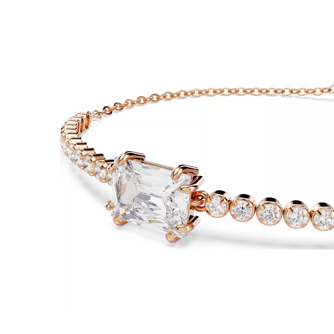 Swarovski Matrix rannekoru, rosekullattu ja kirkkaat zirkonit, 5730706