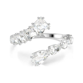 Swarovski Matrix rannekoru, vaalea metalli ja kirkkaat kristallit