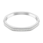 Swarovski Matrix rannekoru, vaalea metalli ja kirkkaat kristallit 5705784