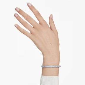 Swarovski Matrix rannekoru, vaalea metalli ja kirkkaat kristallit 5705784