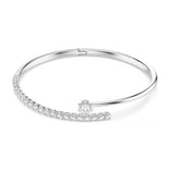 Swarovski Matrix rannerengas, vaalea metalli ja kirkkaat zirkonit, 5753569