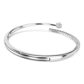 Swarovski Matrix rannerengas, vaalea metalli ja kirkkaat zirkonit, 5753569