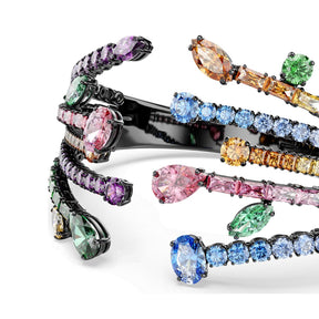 Swarovski Matrix rannerengas, eriväriset kristallit