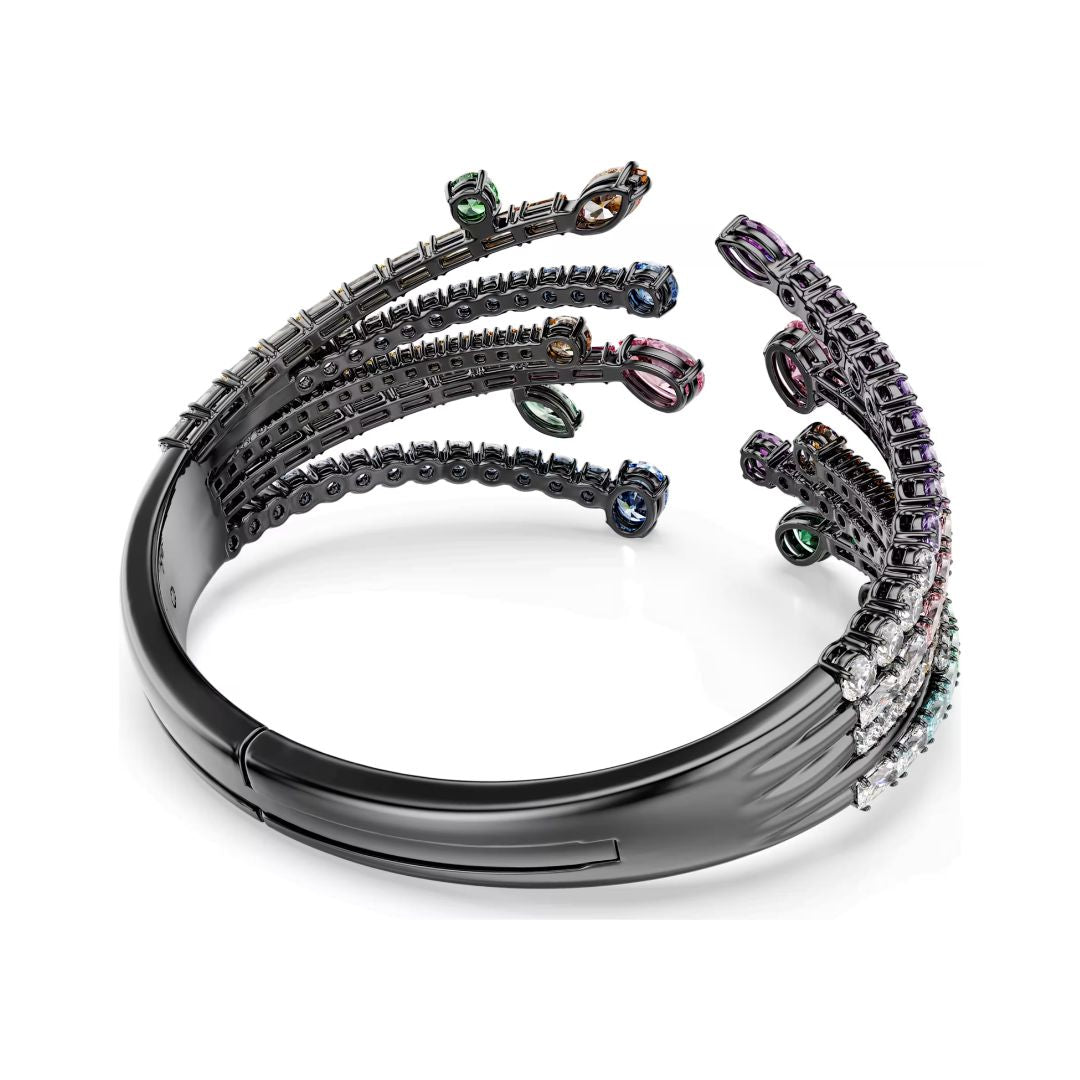 Swarovski Matrix rannerengas, eriväriset kristallit