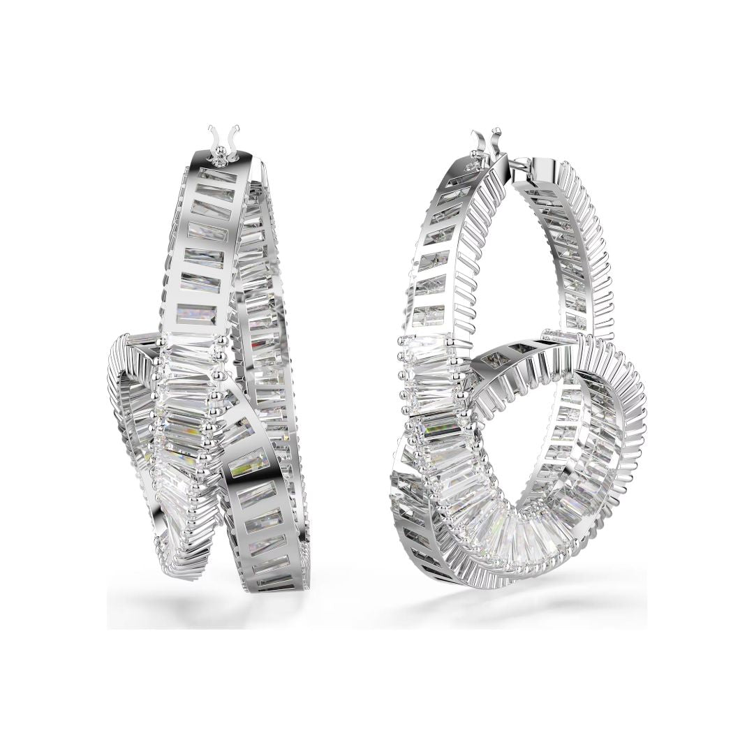 Swarovski Matrix rengaskorvakorut, kirkkaat zirkonit, 5727113