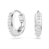 Swarovski Matrix rengaskorvakorut, vaalea metalli ja kirkkaat kristallit 5690670