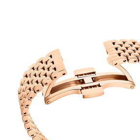 Swarovski Matrix tennis 7-link rannekello, ruusukullanväri ja kirkkaat kristallit, 5672981