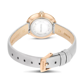 Swarovski Matrix tennis rannekello, ruusukullanväri ja kirkkaat kristallit, 5710105