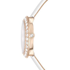 Swarovski Matrix tennis rannekello, samppanjakullanväri ja kirkkaat kristallit, 5710103