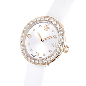 Swarovski Matrix tennis rannekello, samppanjakullanväri ja kirkkaat kristallit, 5710103