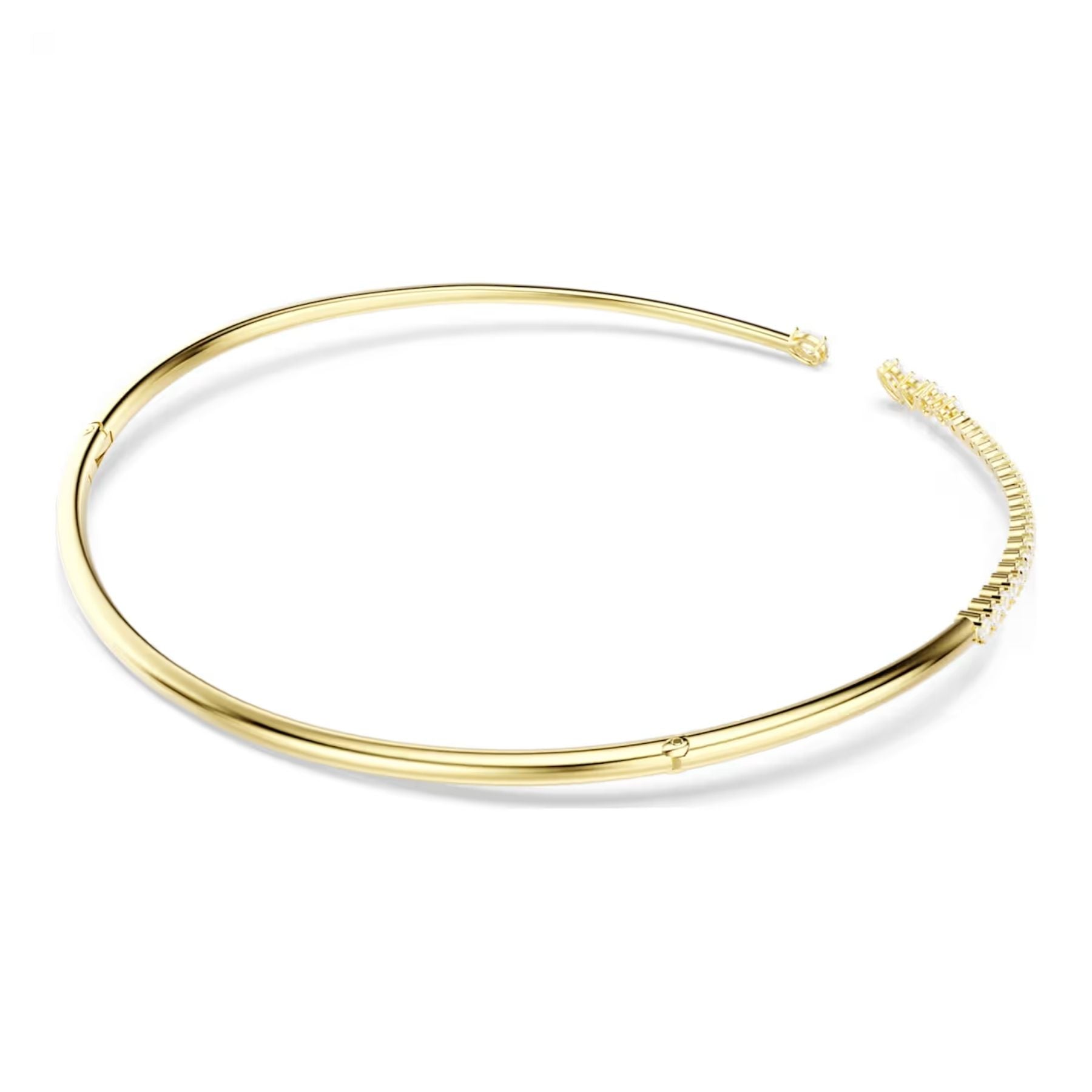 Swarovski Mesmera choker kaulakoru, keltakullattu ja kirkkaat zirkonit, 5765175