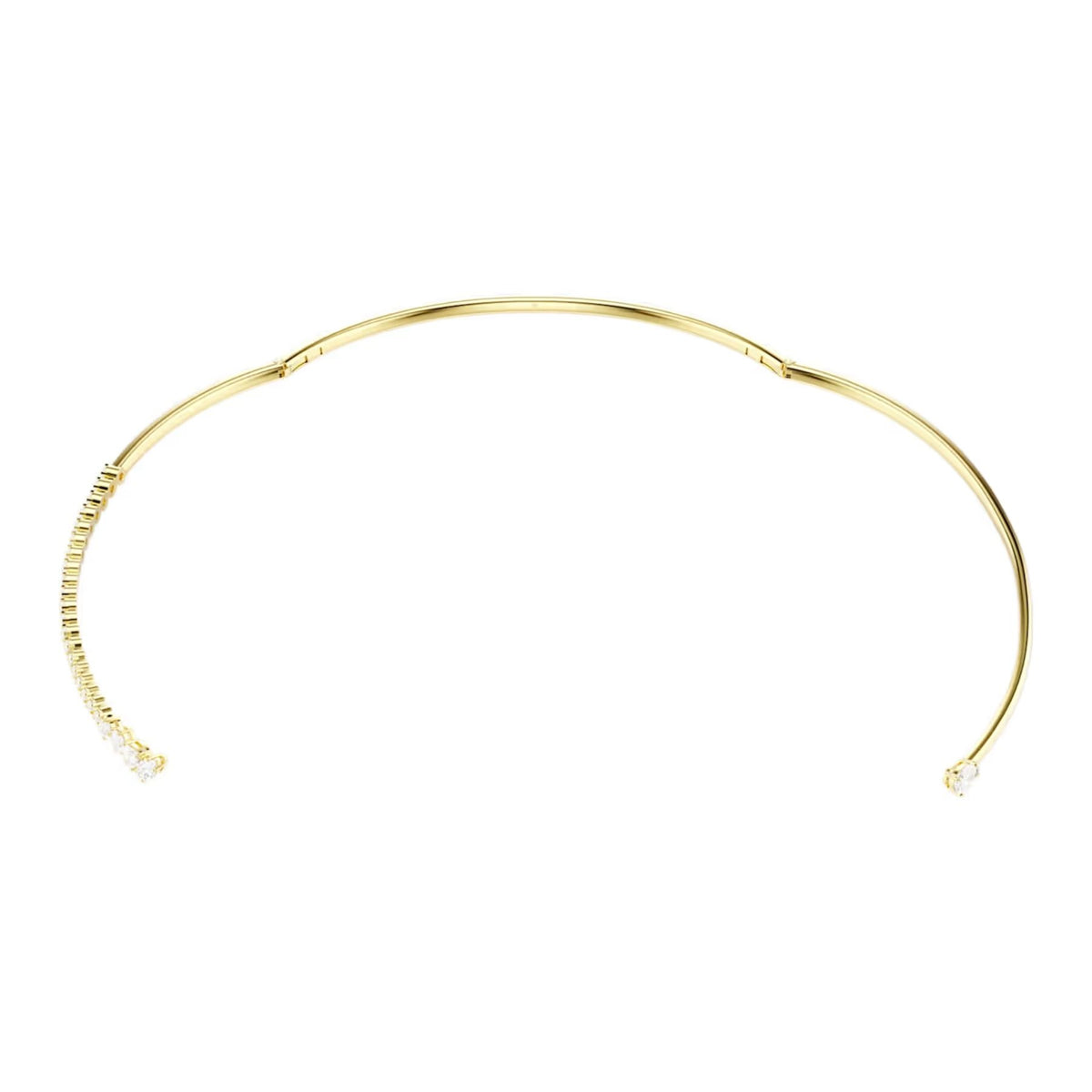 Swarovski Mesmera choker kaulakoru, keltakullattu ja kirkkaat zirkonit, 5765175