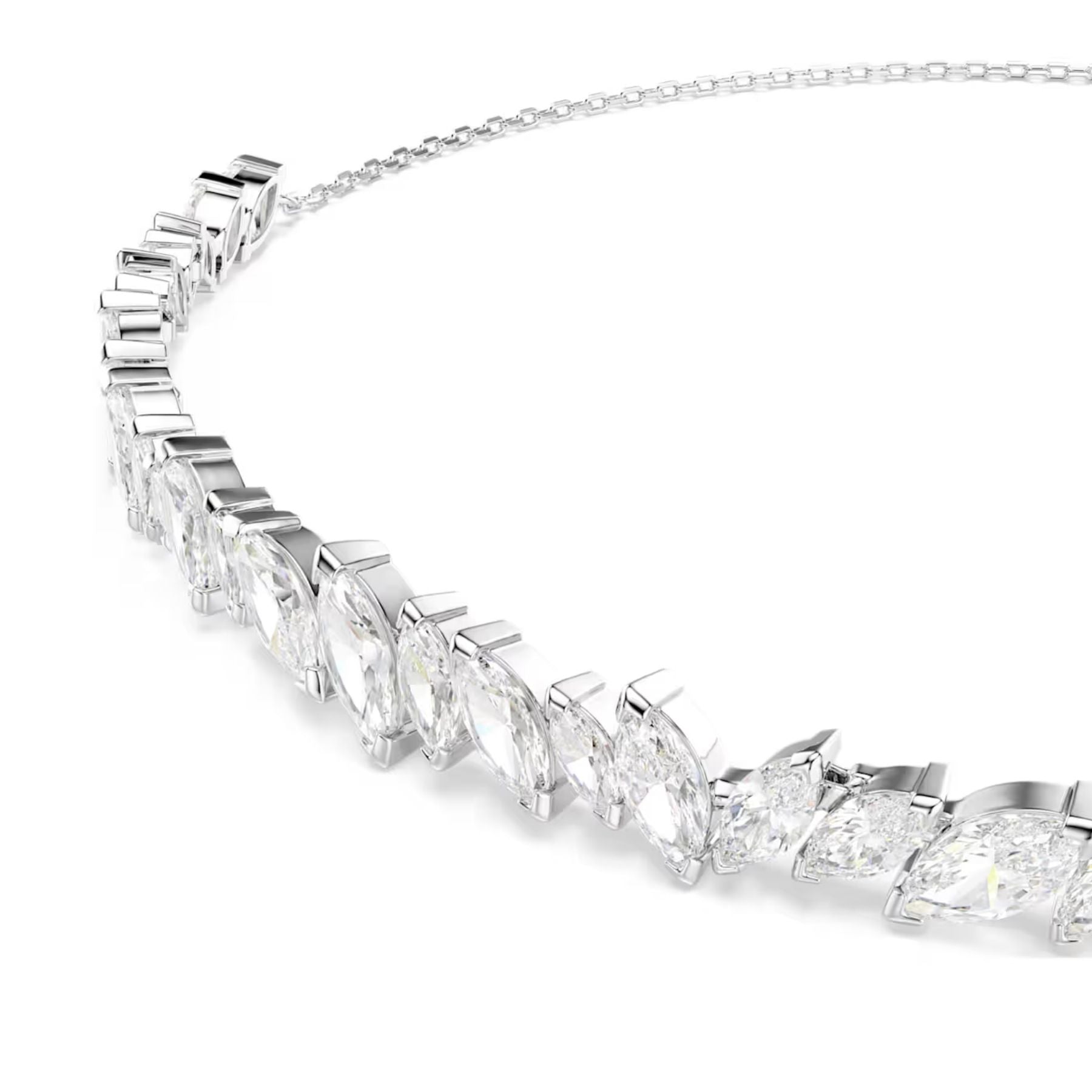 Swarovski Mesmera choker kaulakoru, vaalea metalli ja kirkkaat zirkonit, 5755905