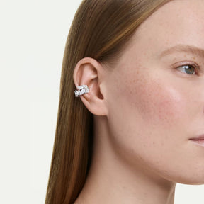Swarovski Mesmera ear cuff -korvakorut, vaalea metalli ja kirkkaat zirkonit, 5747998