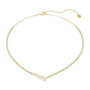 Swarovski Mesmera kaulakoru, keltakullattu ja kirkkaat zirkonit, 5747931