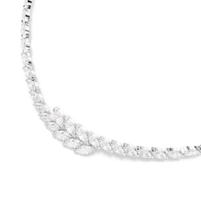Swarovski Mesmera kaulakoru, vaalea metalli ja kirkkaat zirkonit, 5748004