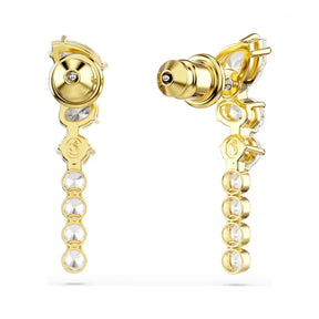 Swarovski Mesmera korvakorut, keltakullattu ja kirkkaat zirkonit, 5747936