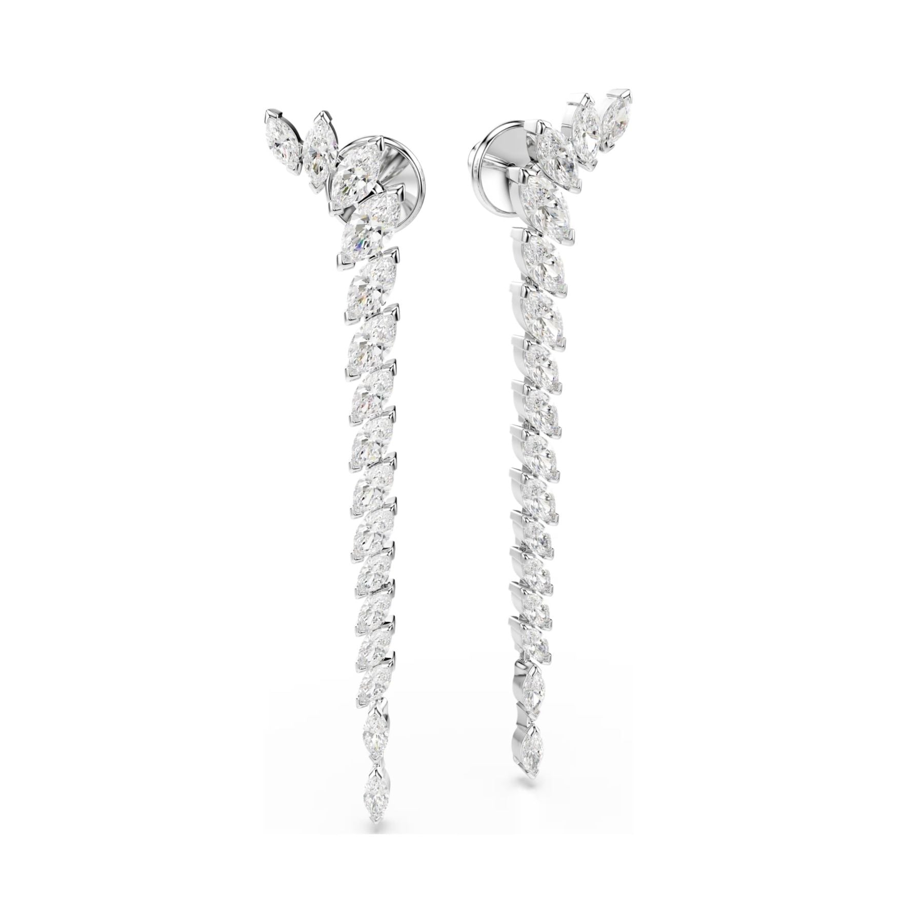 Swarovski Mesmera korvakorut, vaalea metalli ja kirkkaat zirkonit, 5748006