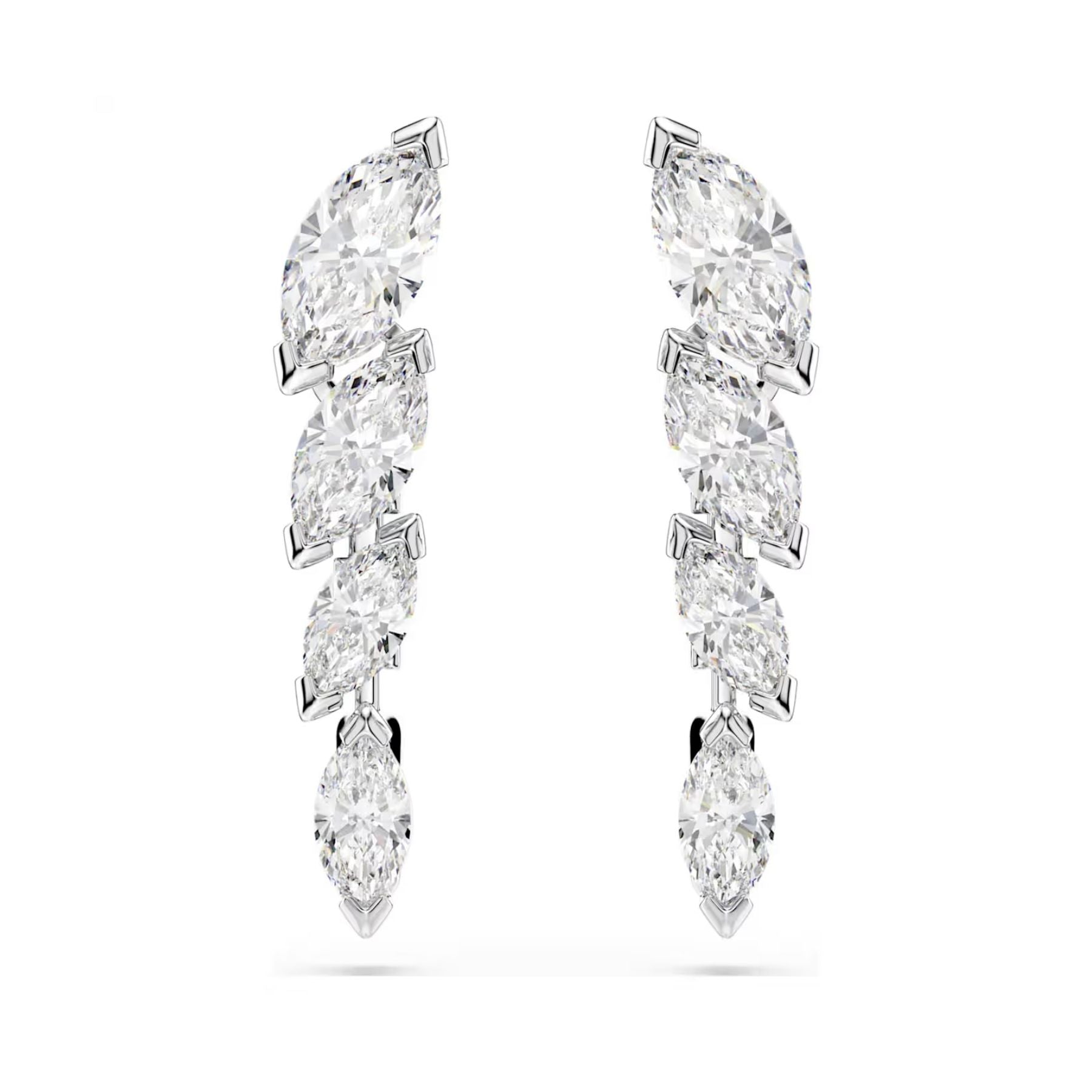 Swarovski Mesmera korvakorut, vaalea metalli ja kirkkaat zirkonit, 5748007