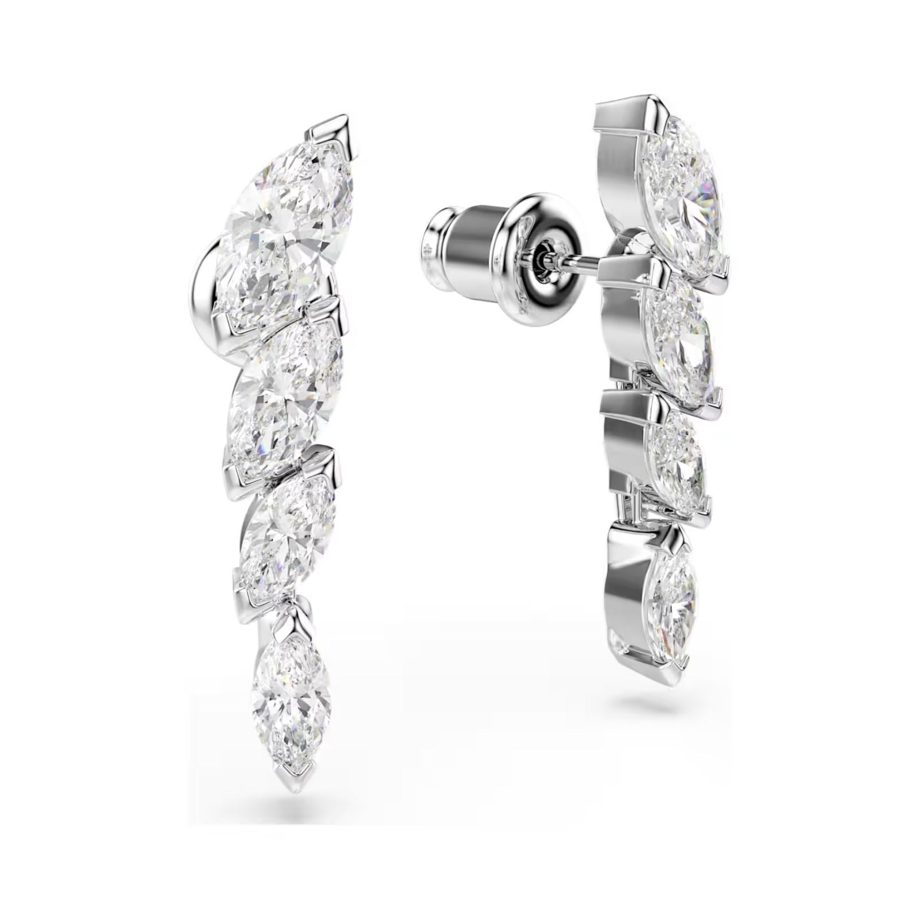 Swarovski Mesmera korvakorut, vaalea metalli ja kirkkaat zirkonit, 5748007