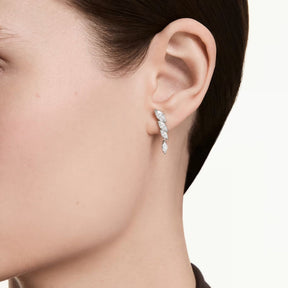 Swarovski Mesmera korvakorut, vaalea metalli ja kirkkaat zirkonit, 5748007