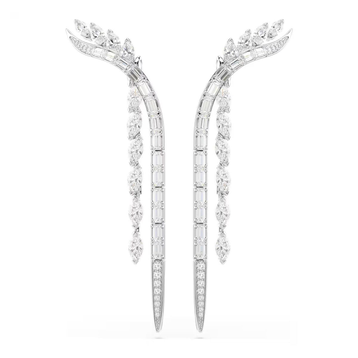 Swarovski Mesmera korvakorut, vaalea metalli ja kirkkaat zirkonit, 5753675