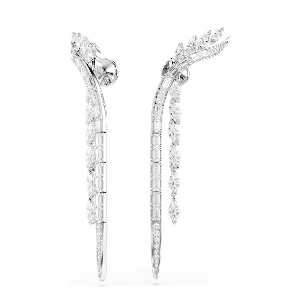 Swarovski Mesmera korvakorut, vaalea metalli ja kirkkaat zirkonit, 5753675