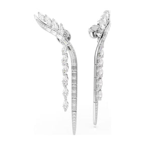 Swarovski Mesmera korvakorut, vaalea metalli ja kirkkaat zirkonit, 5753675