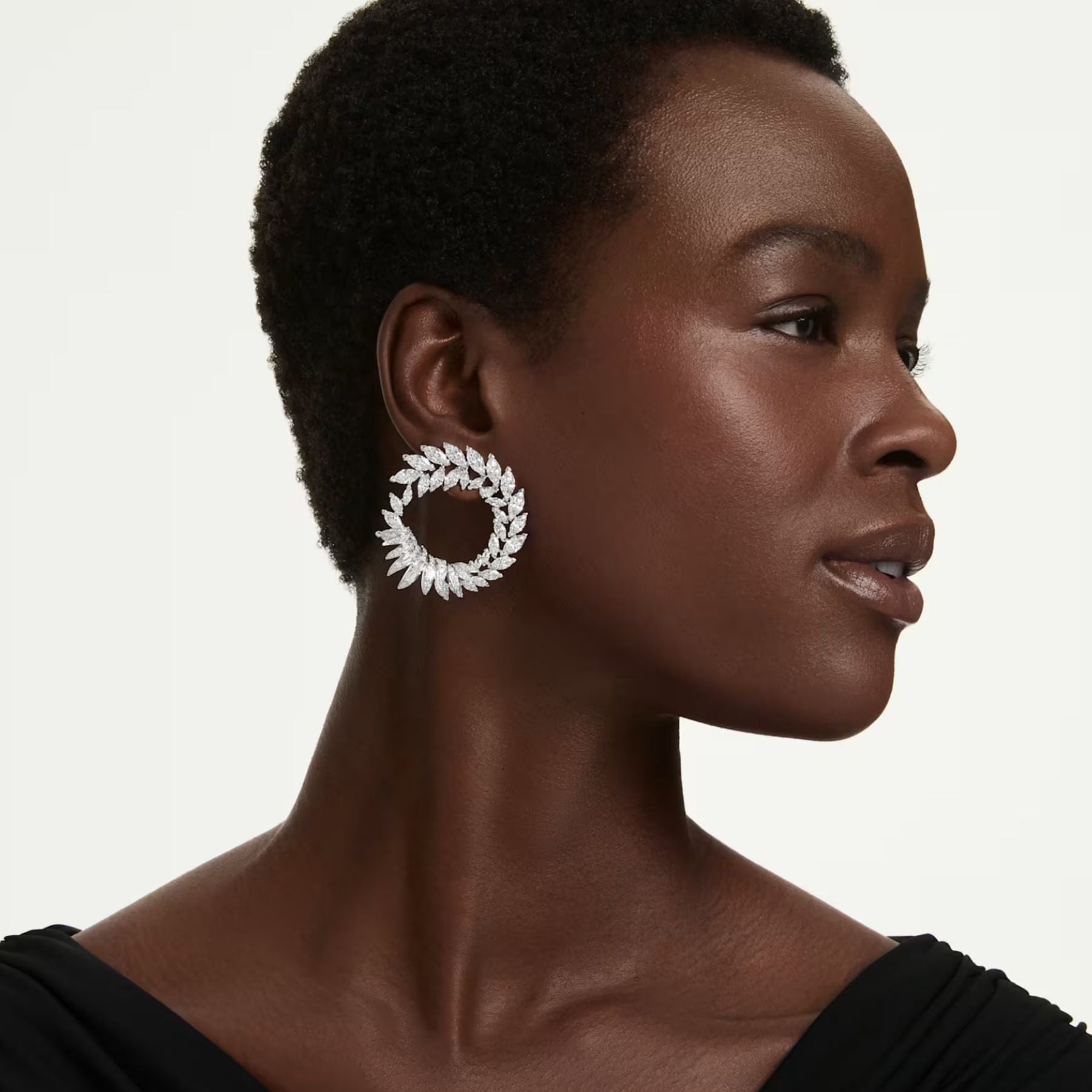 Swarovski Mesmera korvakorut, vaalea metalli ja kirkkaat zirkonit, 5760966