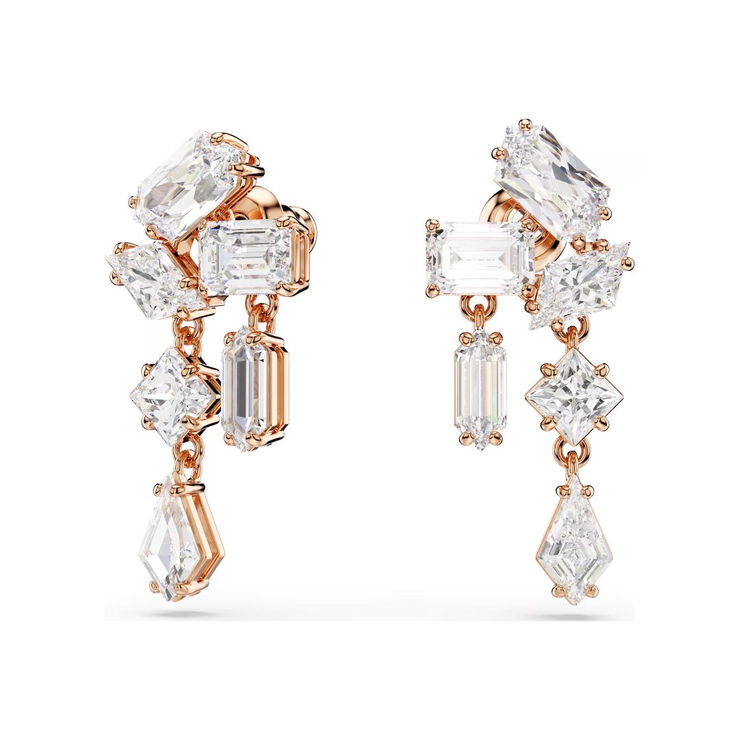 Swarovski Mesmera korvakorut, rosekullattu ja kirkkaat zirkonit, 5728000