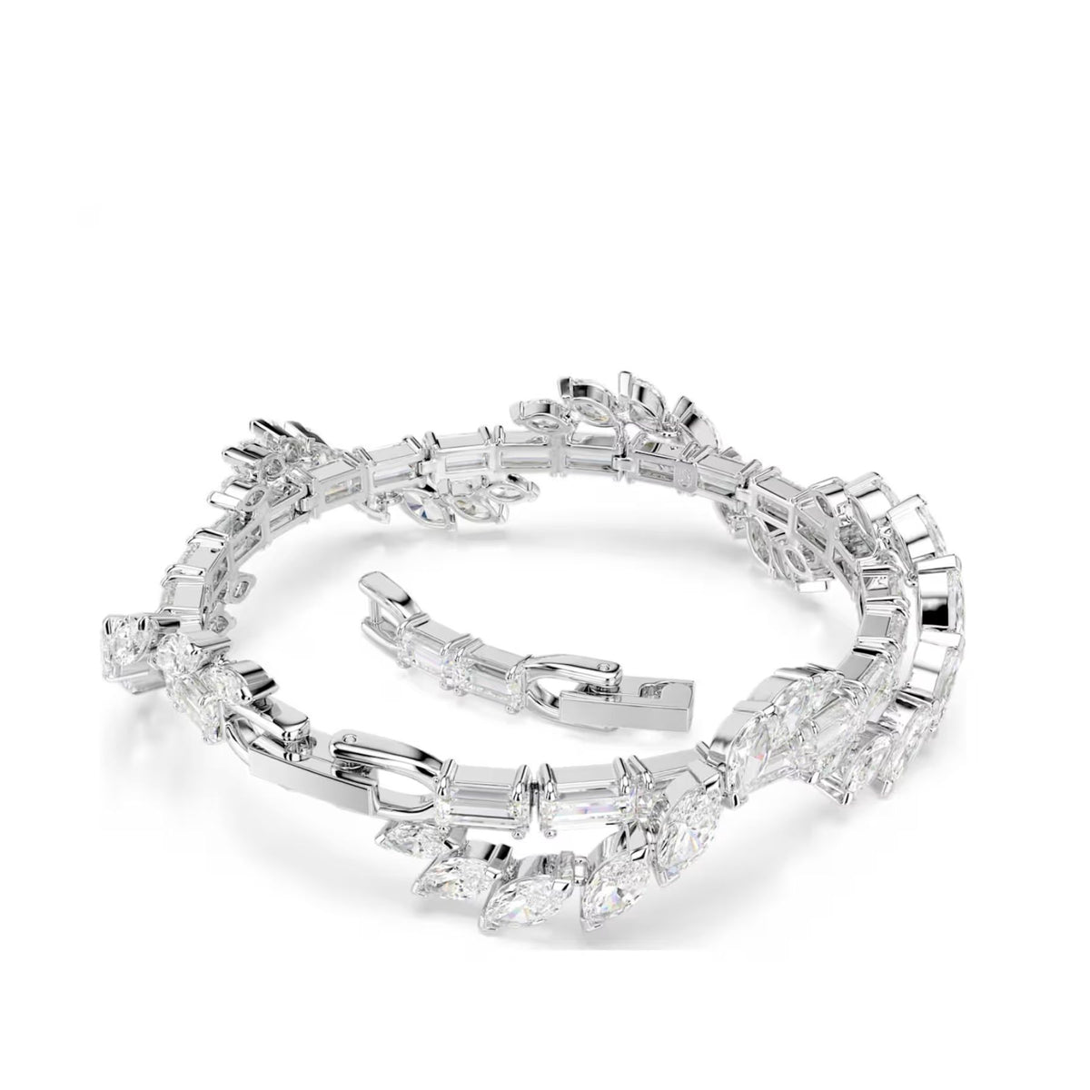Swarovski Mesmera rannekoru, vaalea metalli ja kirkkaat zirkoniat, 5754818