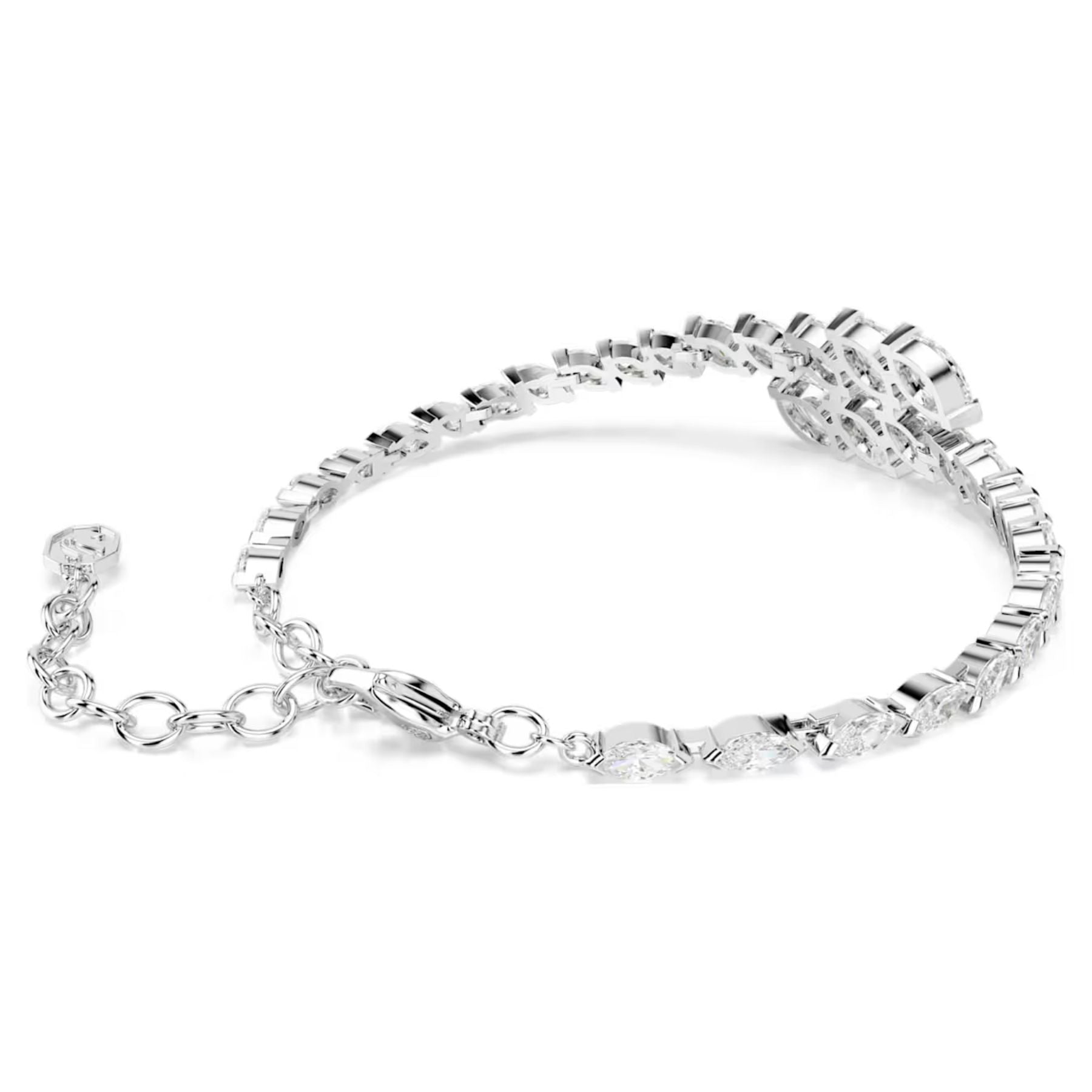 Swarovski Mesmera rannekoru, vaalea metalli ja kirkkaat zirkonit, 5748014