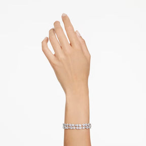 Swarovski Mesmera rannekoru, vaalea metalli ja kirkkaat kristallit, 5669927