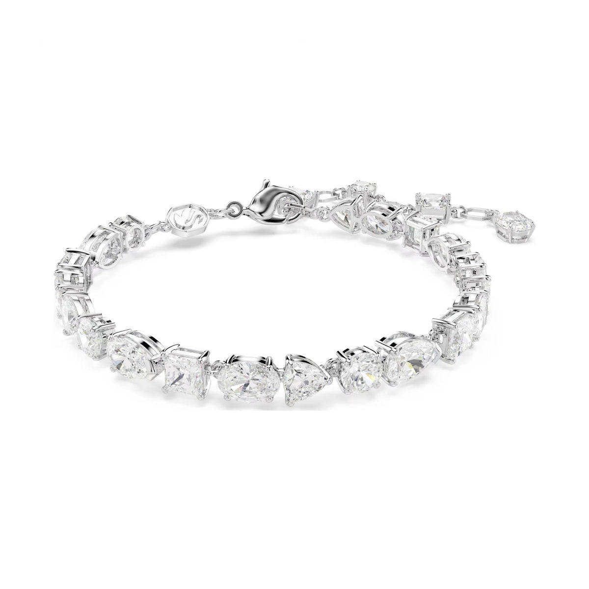 Swarovski Mesmera rannekoru, vaalea metalli ja kirkkaat kristallit, 5731959