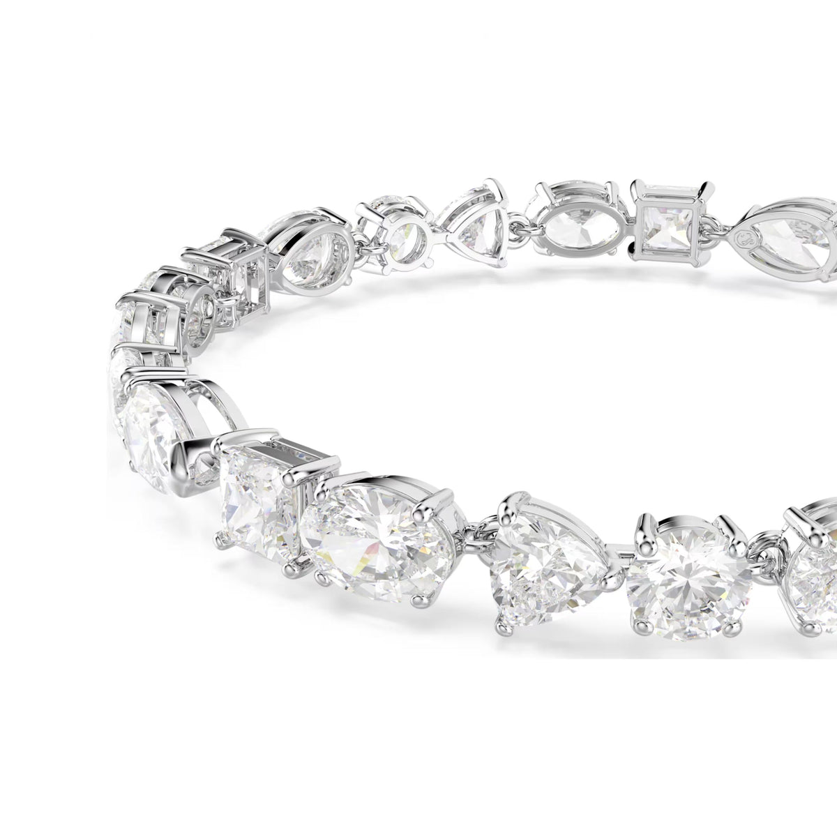 Swarovski Mesmera rannekoru, vaalea metalli ja kirkkaat kristallit, 5731959