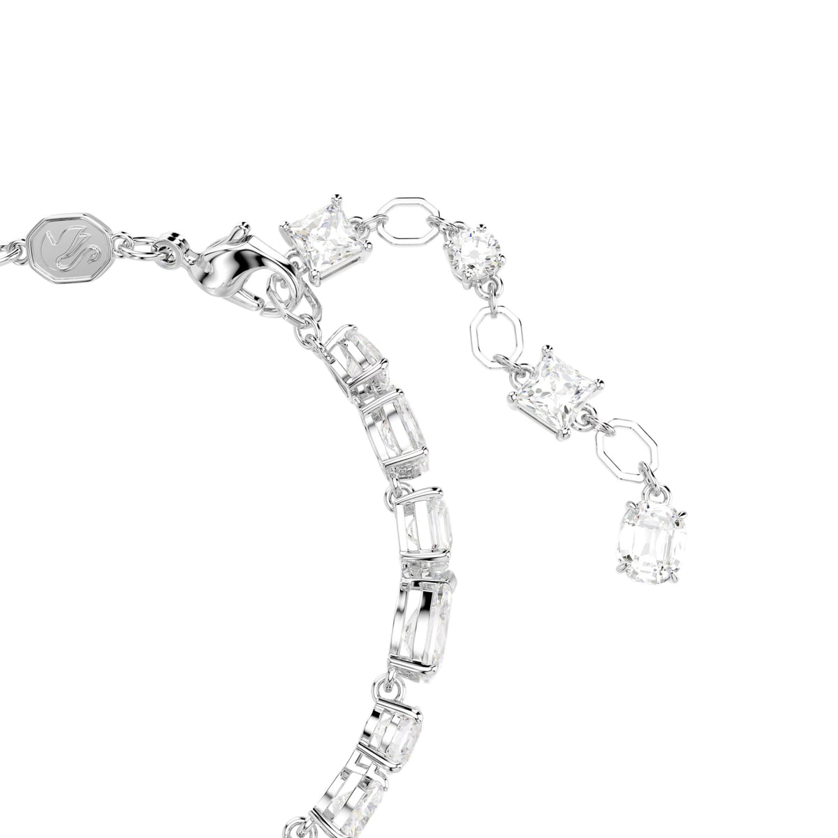 Swarovski Mesmera rannekoru, vaalea metalli ja kirkkaat kristallit, 5731959