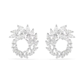 Swarovski Mesmera rengaskorvakorut, vaalea metalli ja kirkkaat zirkonit, 5748008