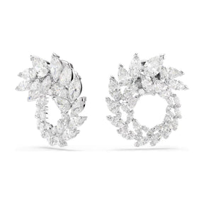 Swarovski Mesmera rengaskorvakorut, vaalea metalli ja kirkkaat zirkonit, 5748008