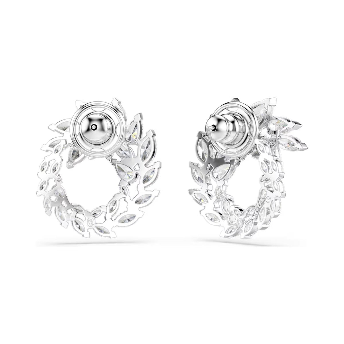 Swarovski Mesmera rengaskorvakorut, vaalea metalli ja kirkkaat zirkonit, 5748008