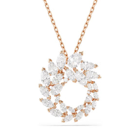 Swarovski Mesmera riipus, rosekullattu ja kirkkaat zirkoniat, 5764188
