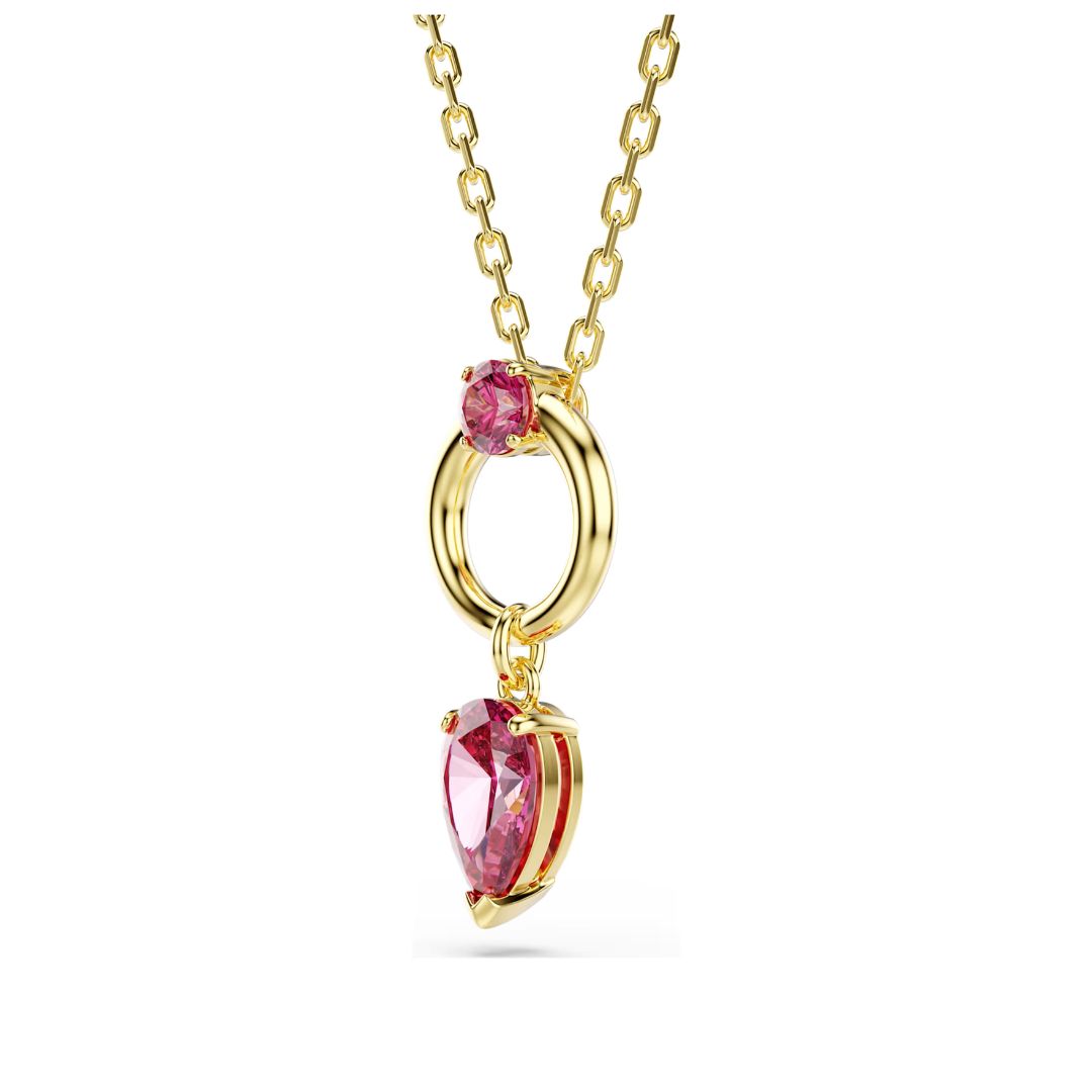 Swarovski Mesmera riipus, keltakullanvärinen ja punaiset kristallit 5732487