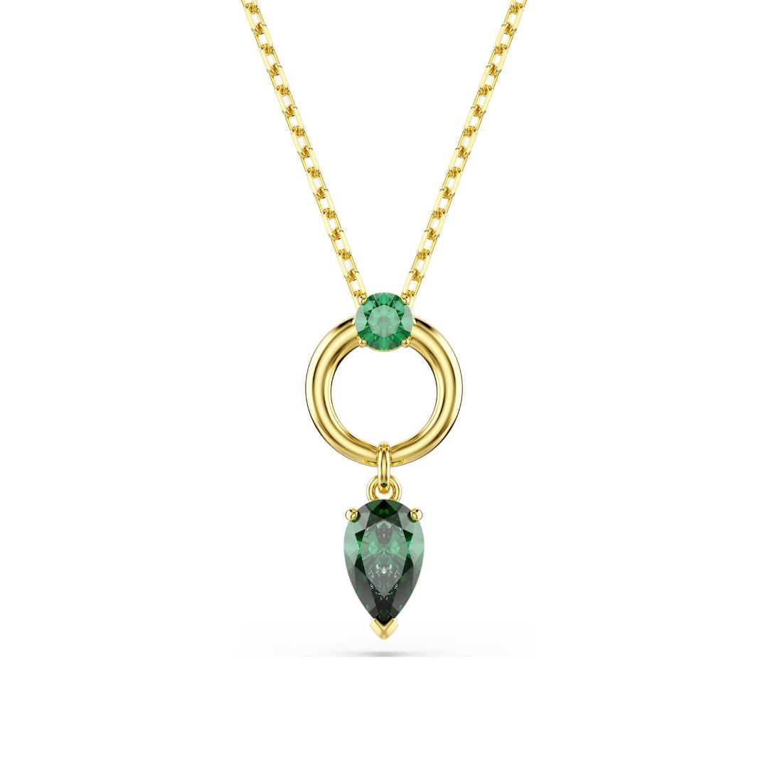 Swarovski Mesmera riipus, keltakullanvärinen ja vihreät kristallit 5732484