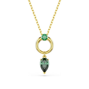 Swarovski Mesmera riipus, keltakullanvärinen ja vihreät kristallit 5732484