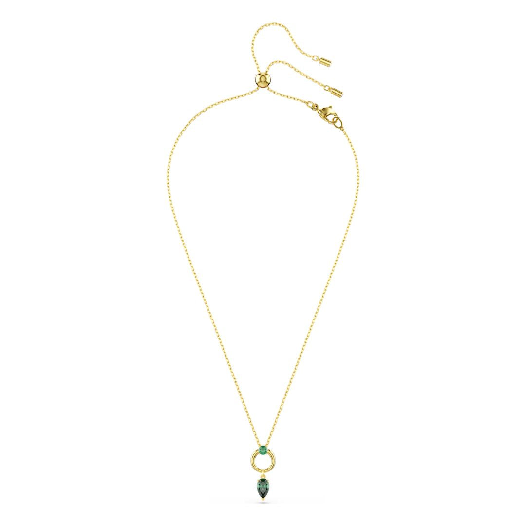 Swarovski Mesmera riipus, keltakullanvärinen ja vihreät kristallit 5732484