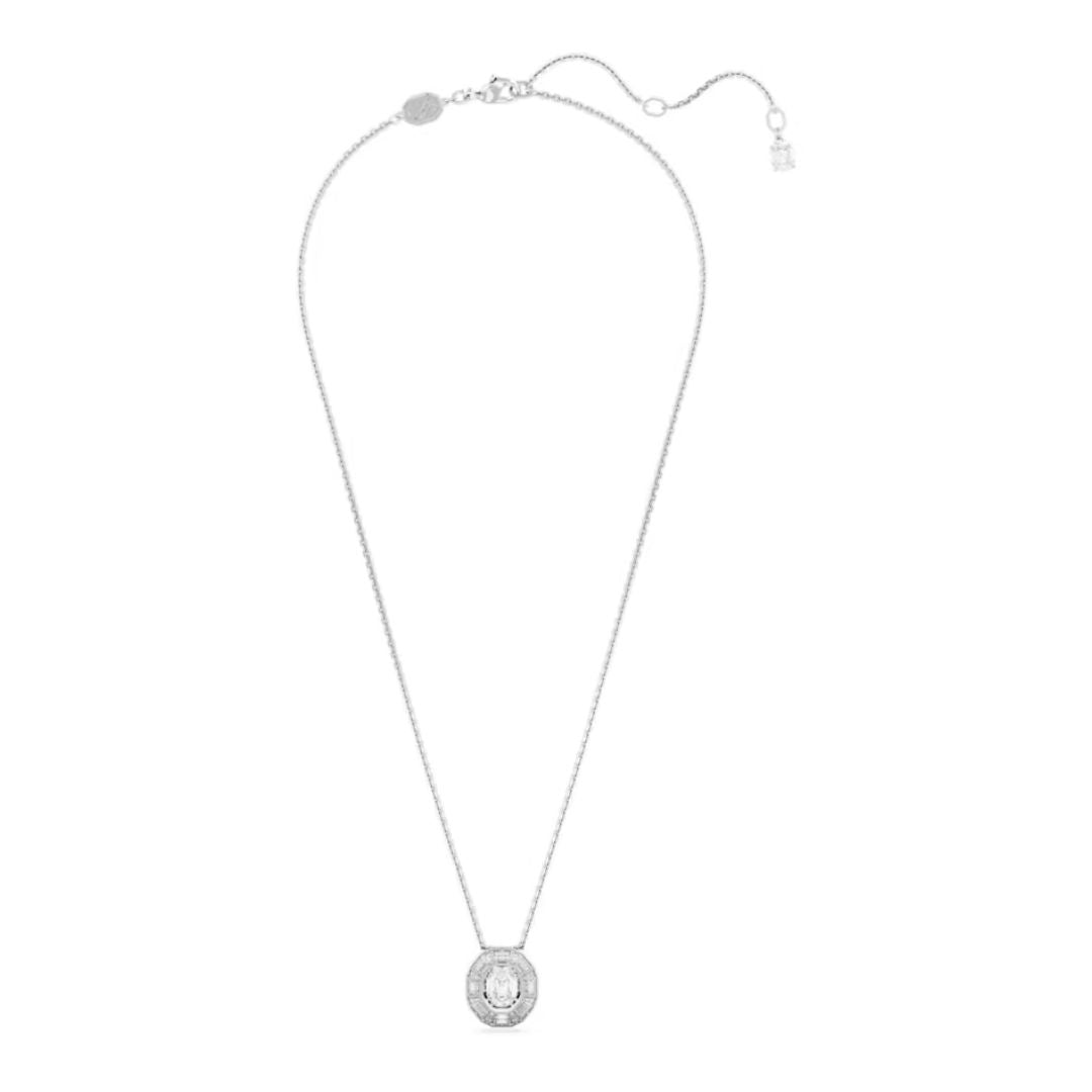 Swarovski Mesmera Pendant, Small, Rhodium Plated and White Crystal 566