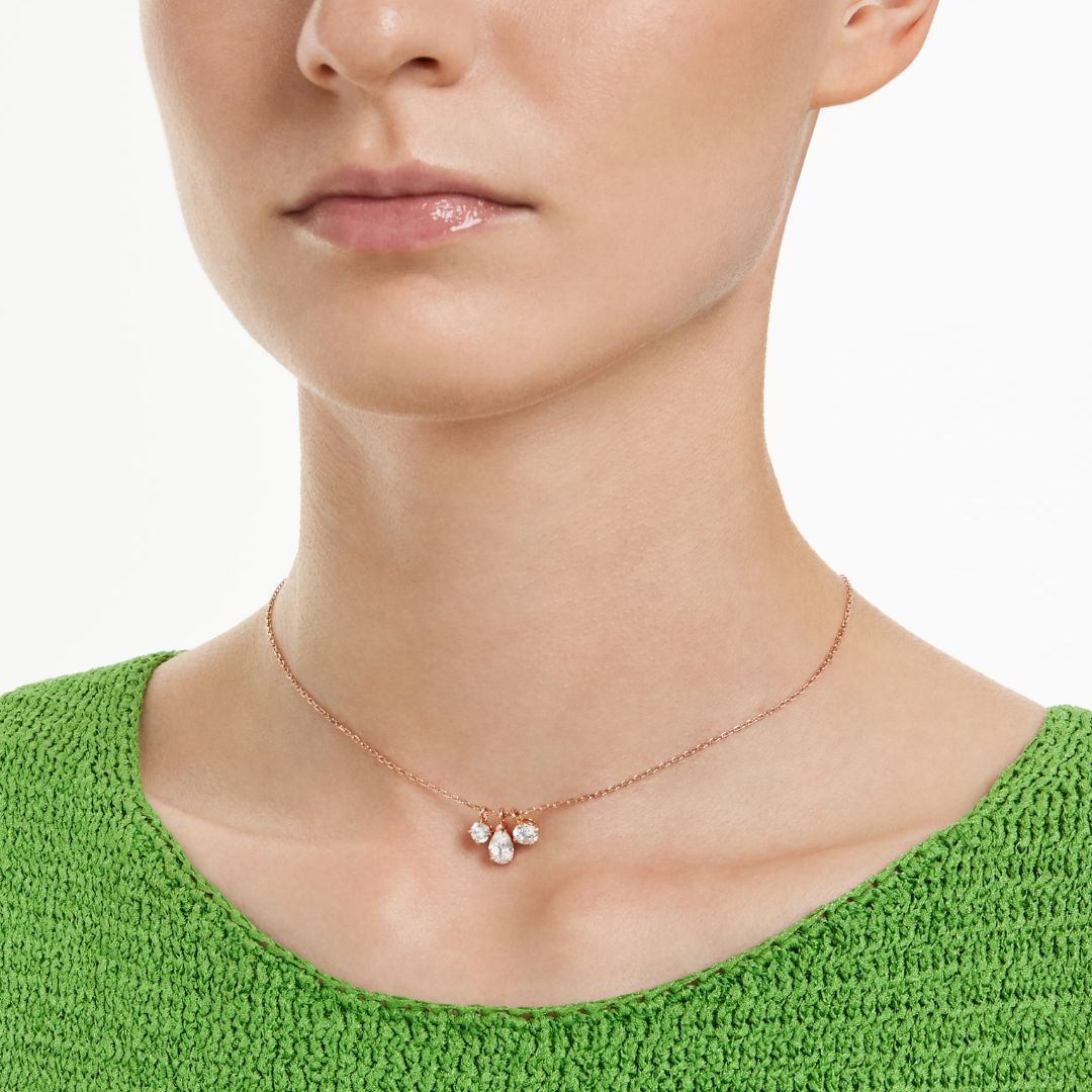 Swarovski Mesmera riipus, rosekullattu ja kirkkaat zirkonit, 5734245
