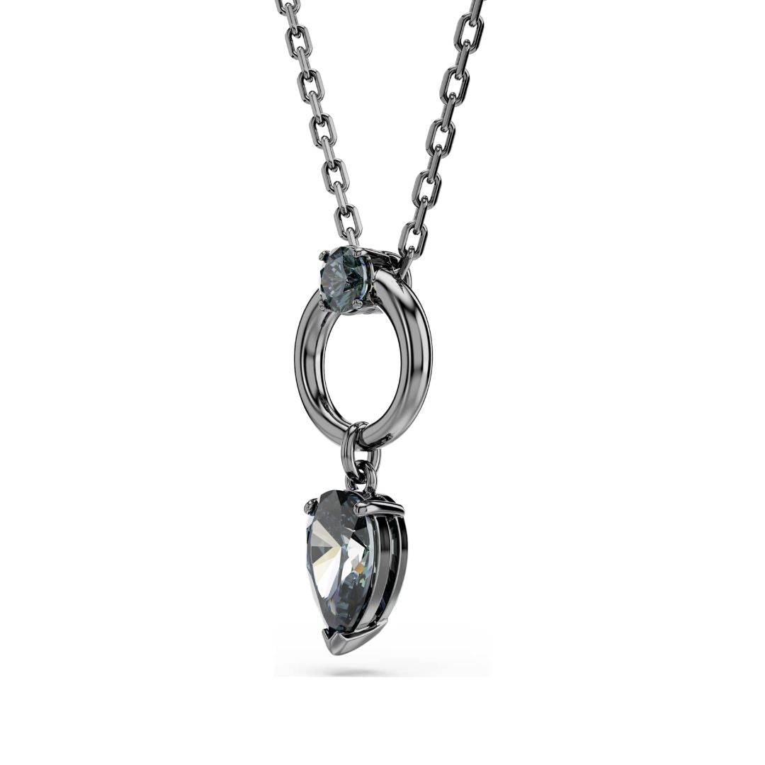 Swarovski Mesmera riipus, tumma metalli ja harmaat kristallit 5732491